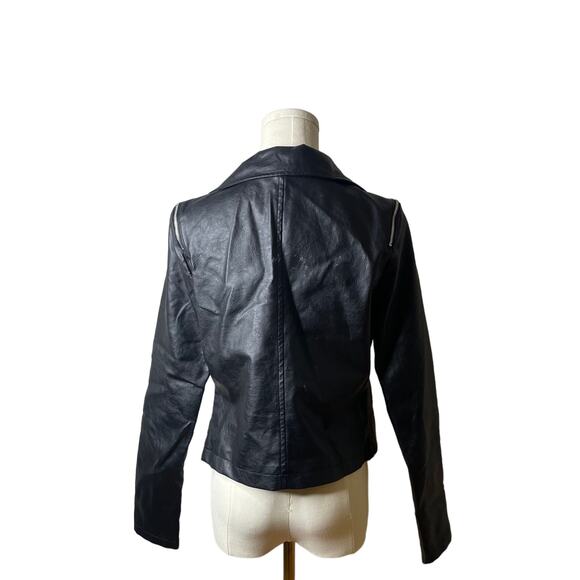 Windsor Faux Leather Moto Jacket - Size Small - Picture 8 of 9